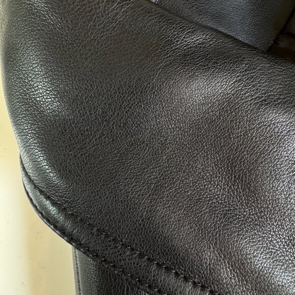 Gap Vegan Leather Trench Coat - Picture 8 of 13